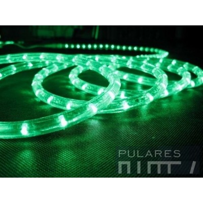 Wąż LED zielony 24V