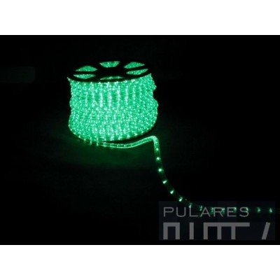 Wąż LED zielony 24V