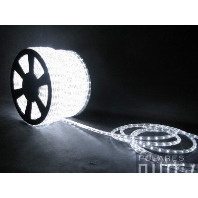 Wąż 24 LED biały krystaliczny 230V LP974