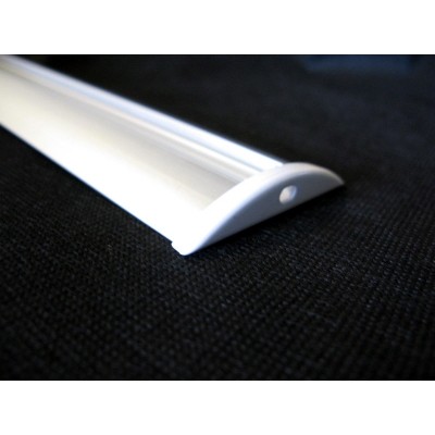 Zaślepka plastikowa do profilu aluminiowego LED szerokiego ozdobnego